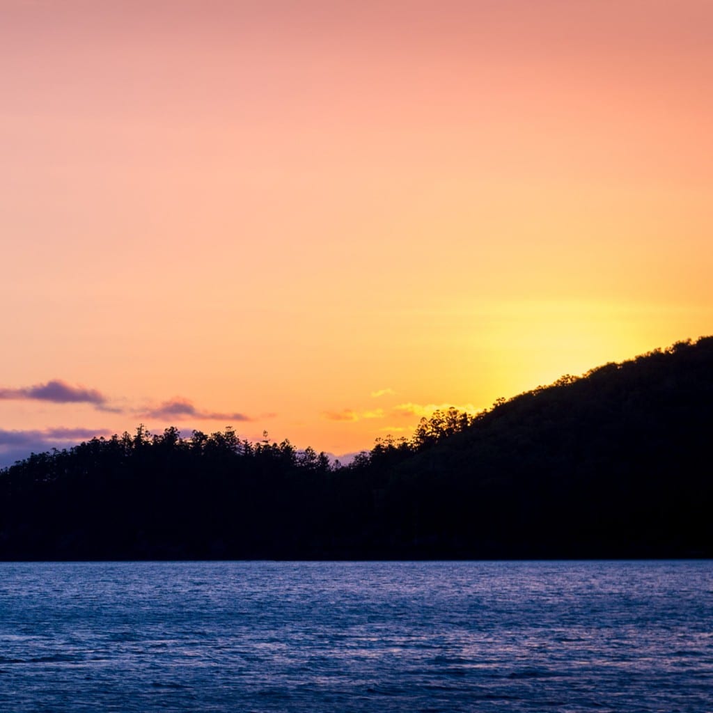 Whitsunday sunset