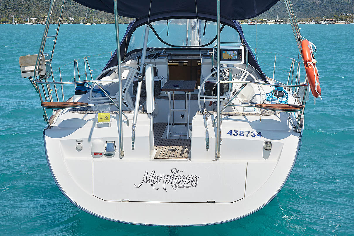 Charter Yachts Australia Morpheous Stern View