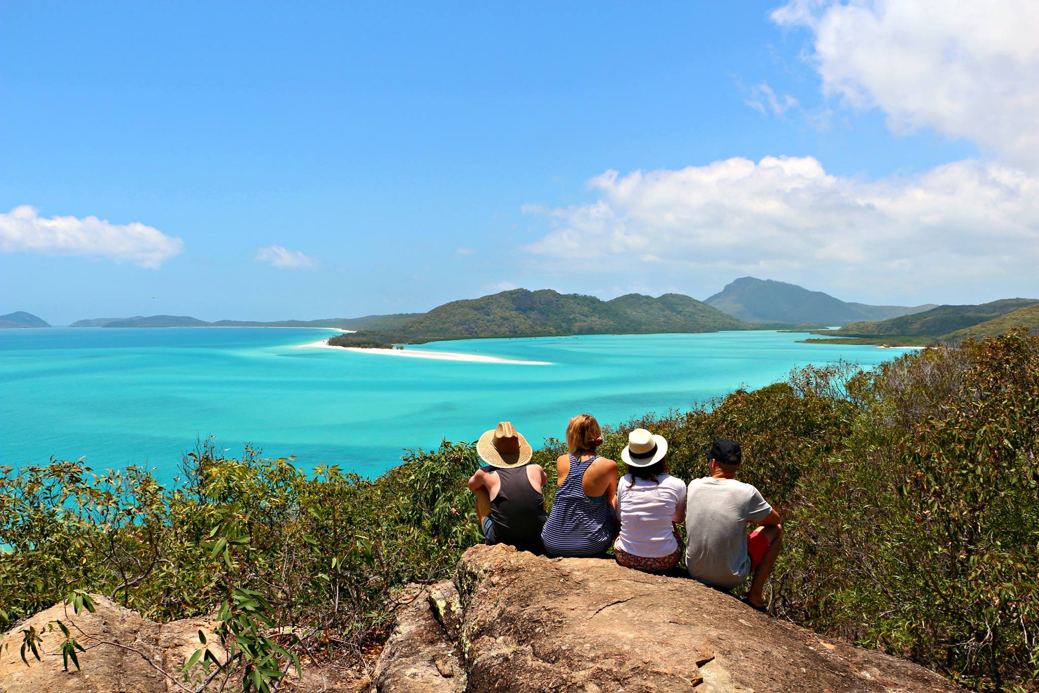 Whitehaven Beach Lookout, Whitsunday islands