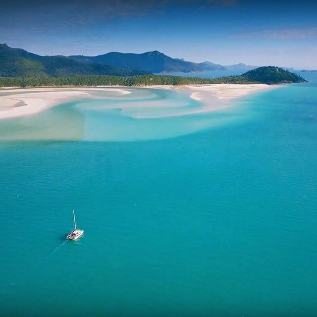 Whitehaven Beach Hill Inlet, Whitsunday islands