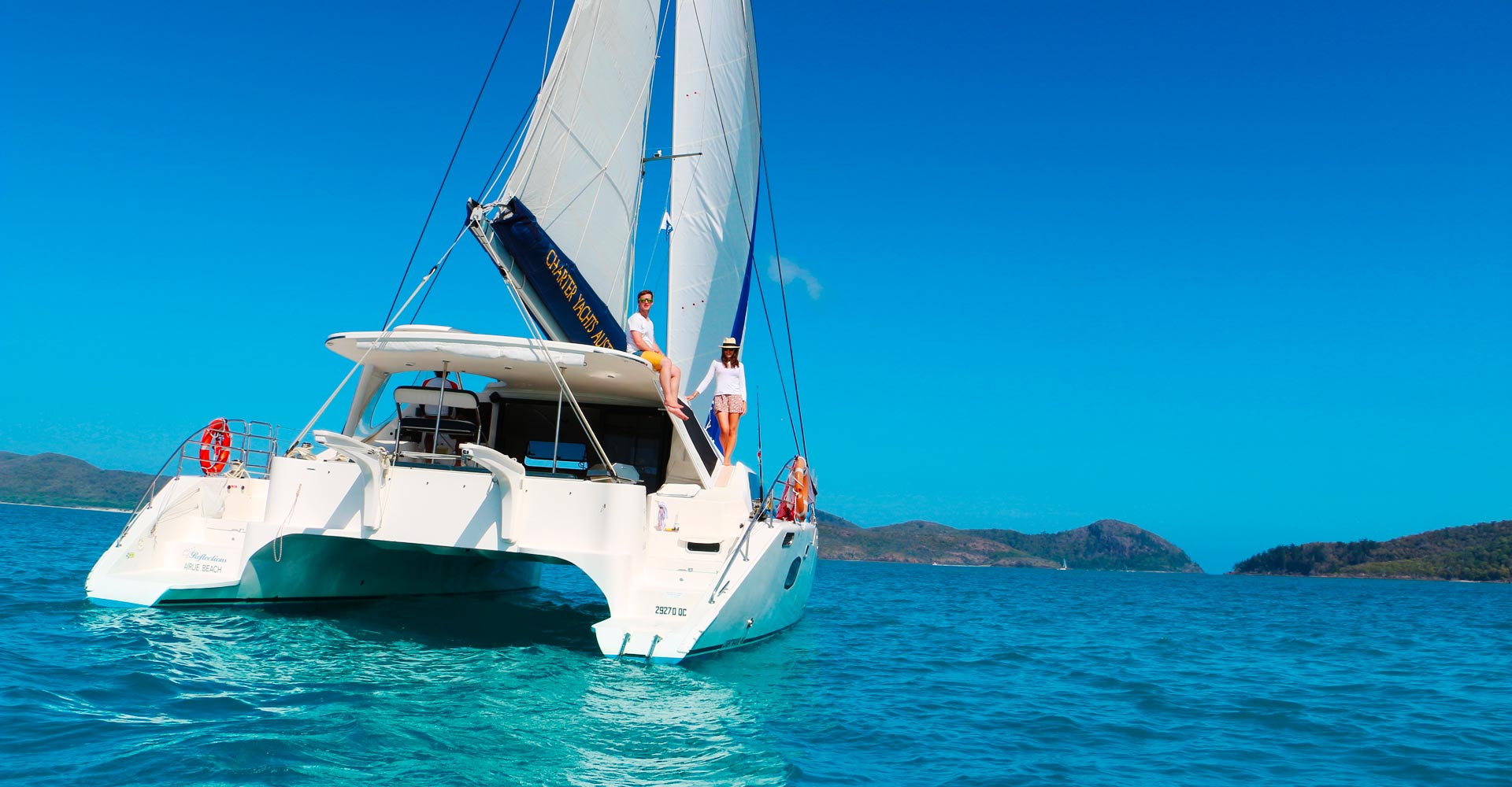 Sailing in the Whitsundays Charter Yachts Australia